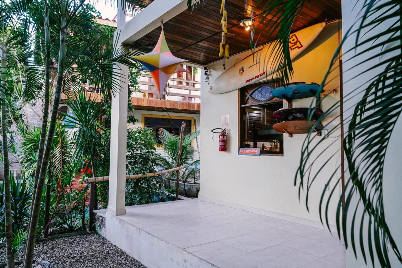 Praia de Pipa Macaco Surf Hostel מראה חיצוני תמונה