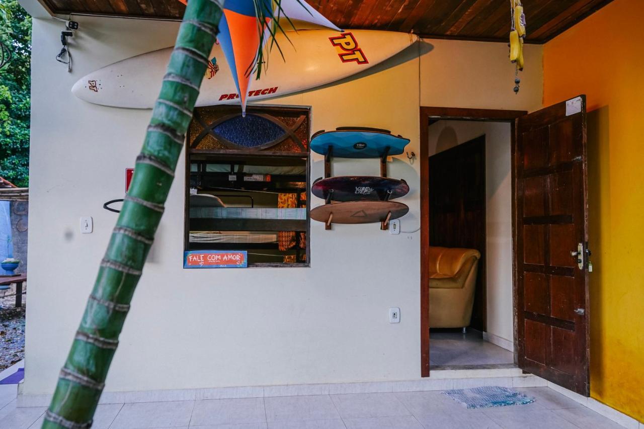 Praia de Pipa Macaco Surf Hostel מראה חיצוני תמונה