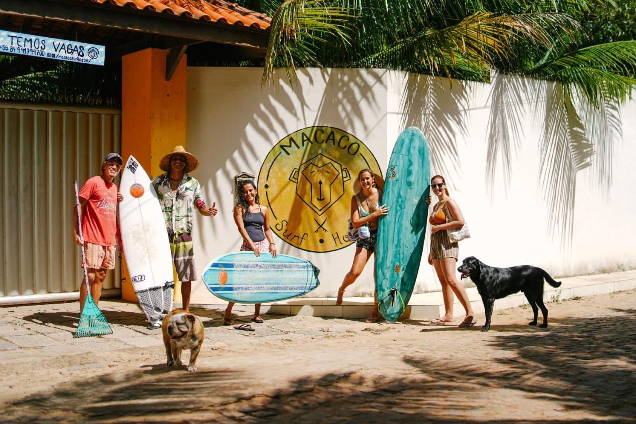 Praia de Pipa Macaco Surf Hostel מראה חיצוני תמונה